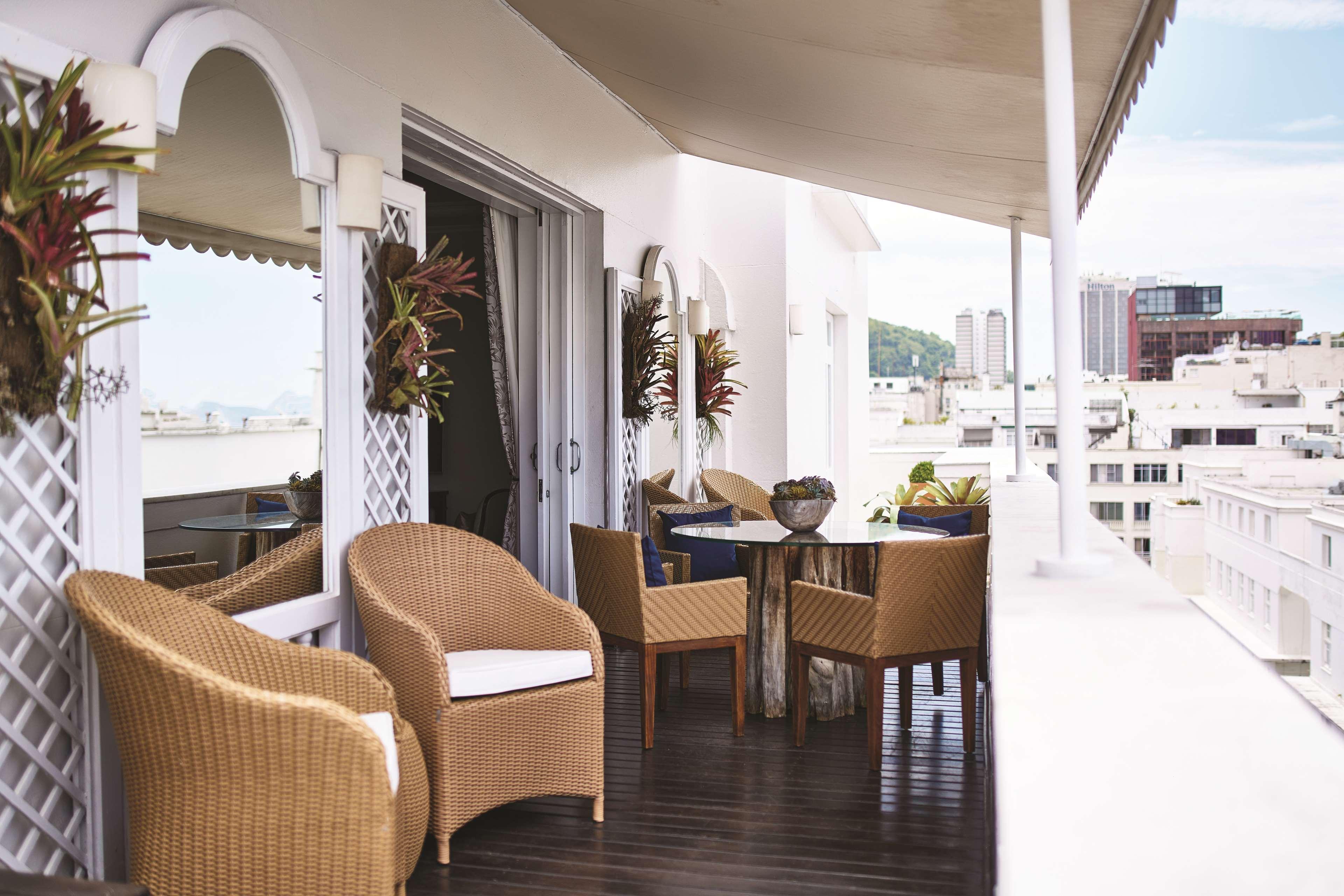 Copacabana Palace, A Belmond Hotel, Rio De Janeiro Esterno foto A balcony